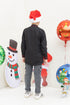 SANTA BLACK SHIRT